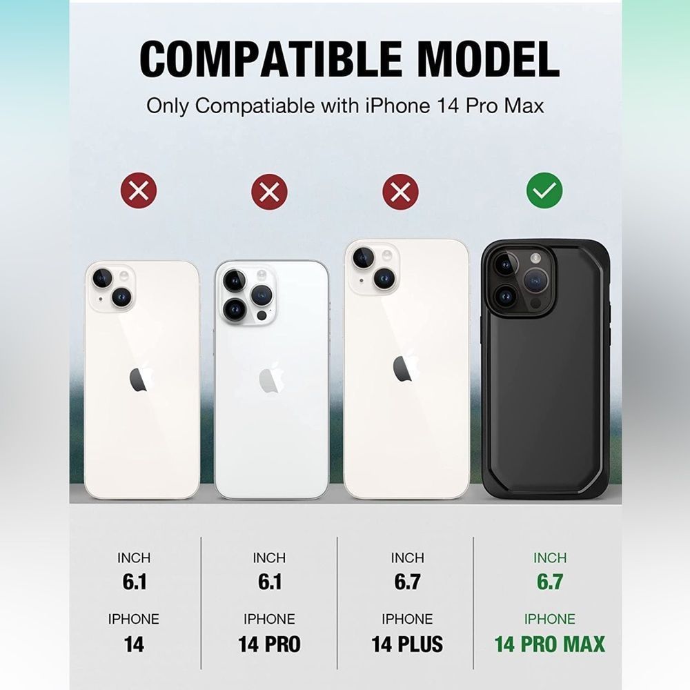 RAPTIC Slim for iPhone 14 Pro Max Case - Picture 3 of 3